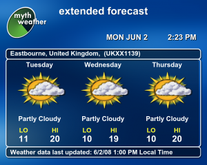 MythTV Weather