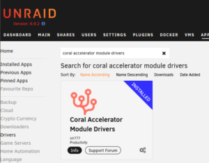 Coral Accelerator Module Drivers